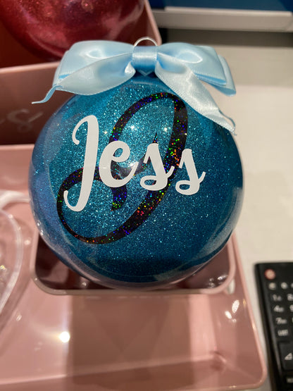 Large Bauble - with bow