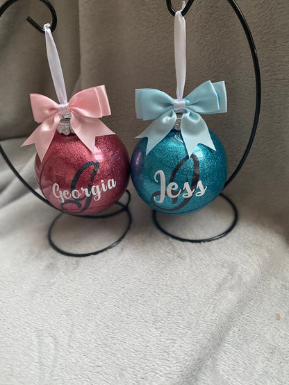Large Bauble - with bow