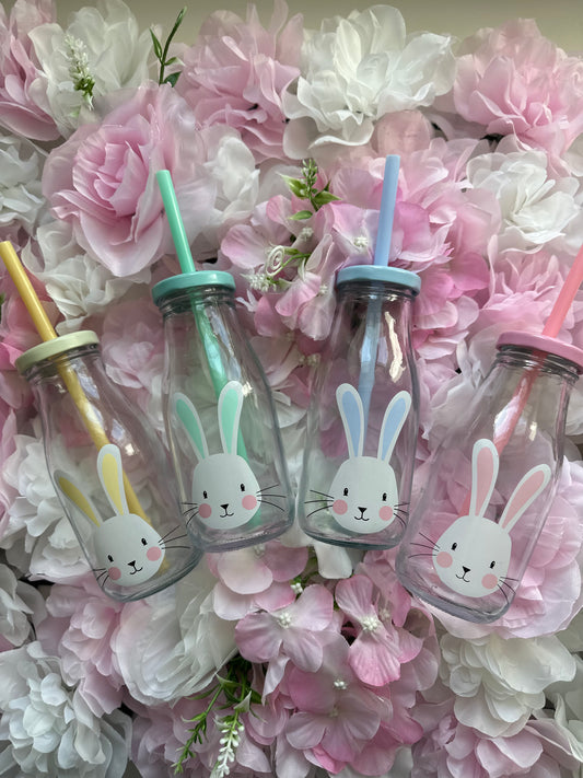 Glass Bunny Bottle