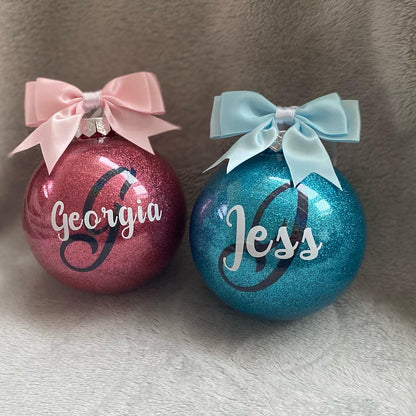 Large Bauble - with bow