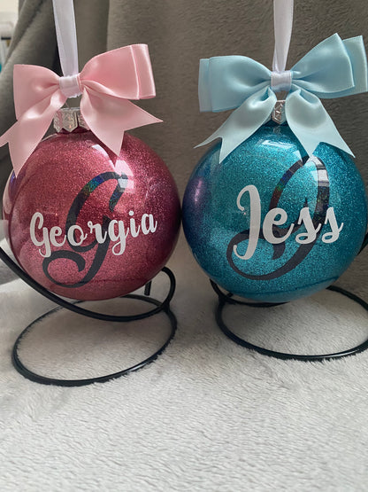 Large Bauble - with bow